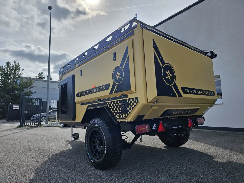 arrière vue caravane siesta s3 line