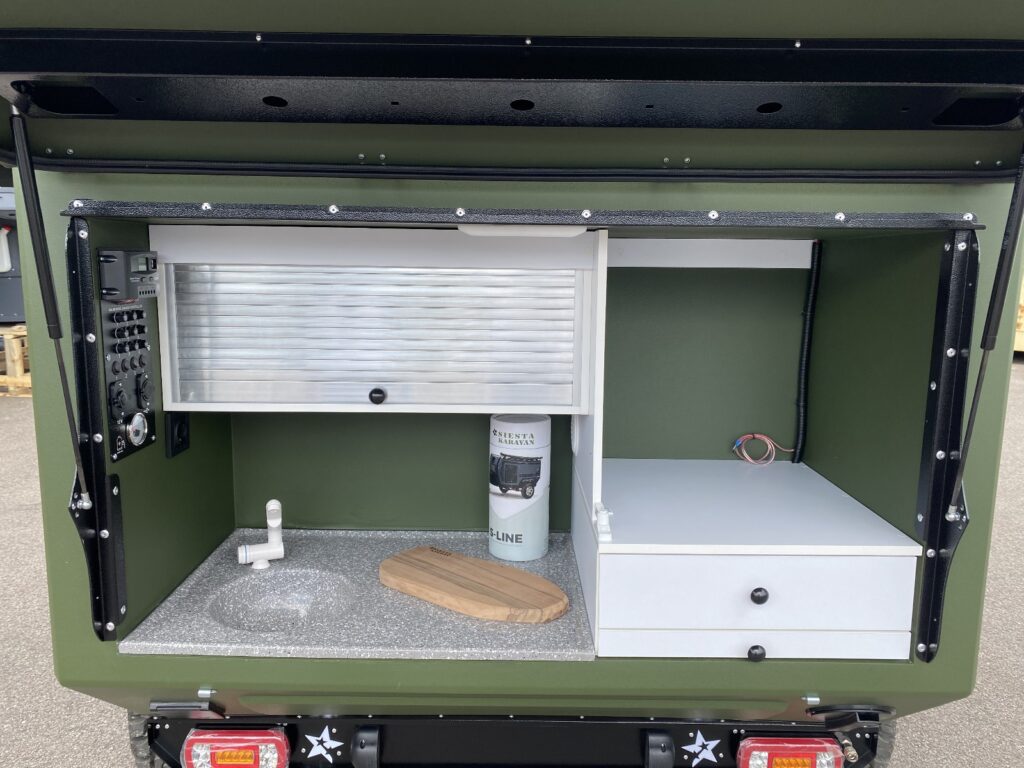 cuisine siesta caravane s line