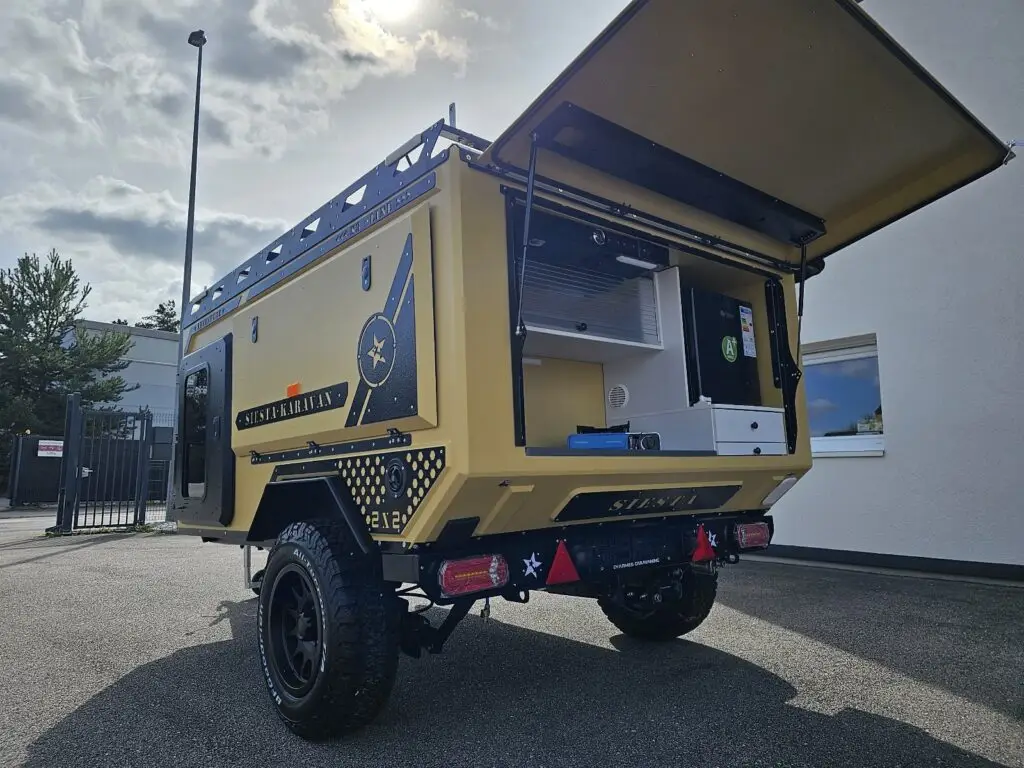 une caravane tout terrain de la marque siesta
